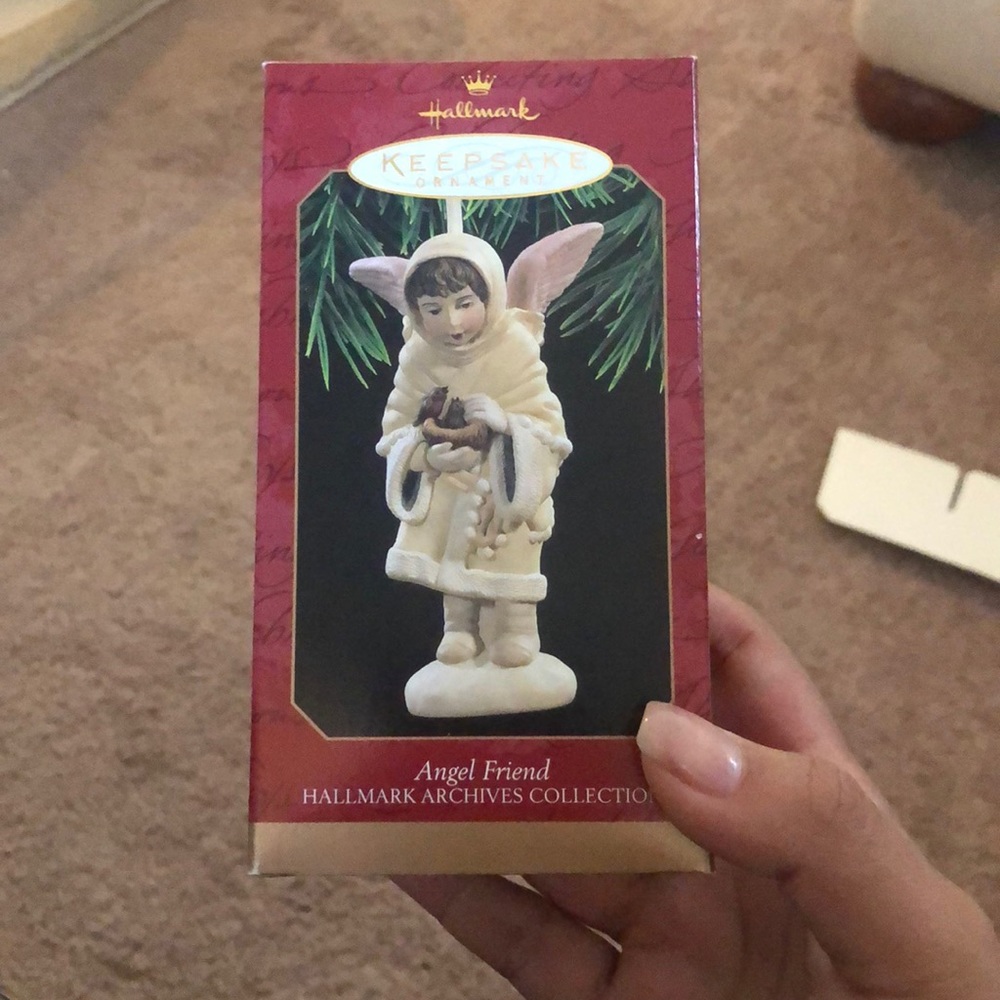 Hallmark angel ornament